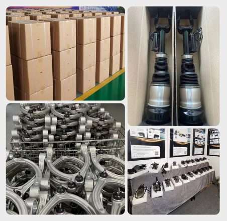 Air suspension shock absorber