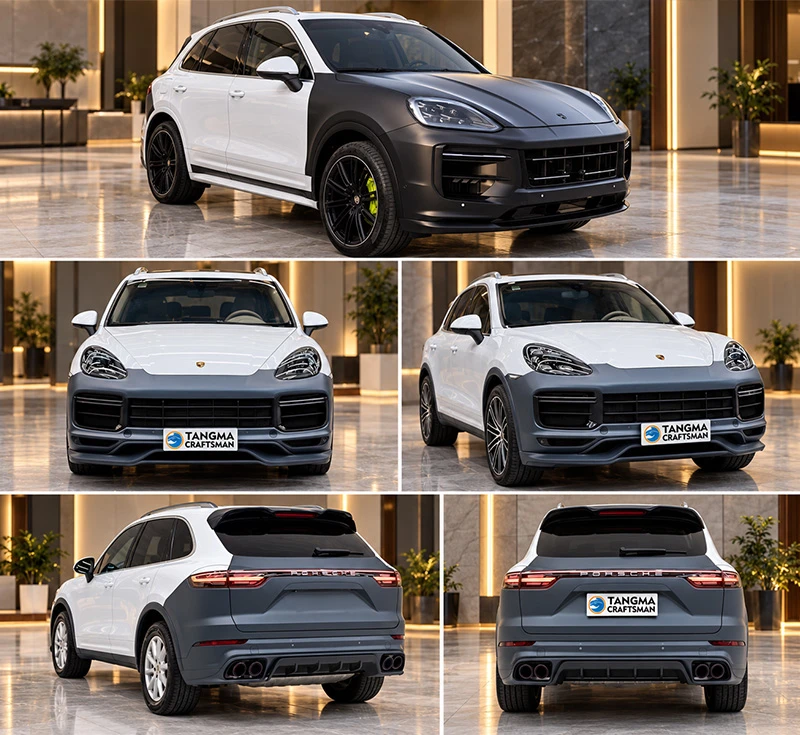 Porsche Cayenne 958.2 to 9y0 bodykit