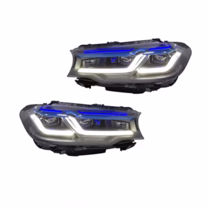 BMW G30 Blue Eyebrow Headlights | 18-20 5 Series M5 Style BMW G30 Blue Eyebrow Headlights | 18-20 5 Series M5 Style | TANGMA CRAFTSMAN