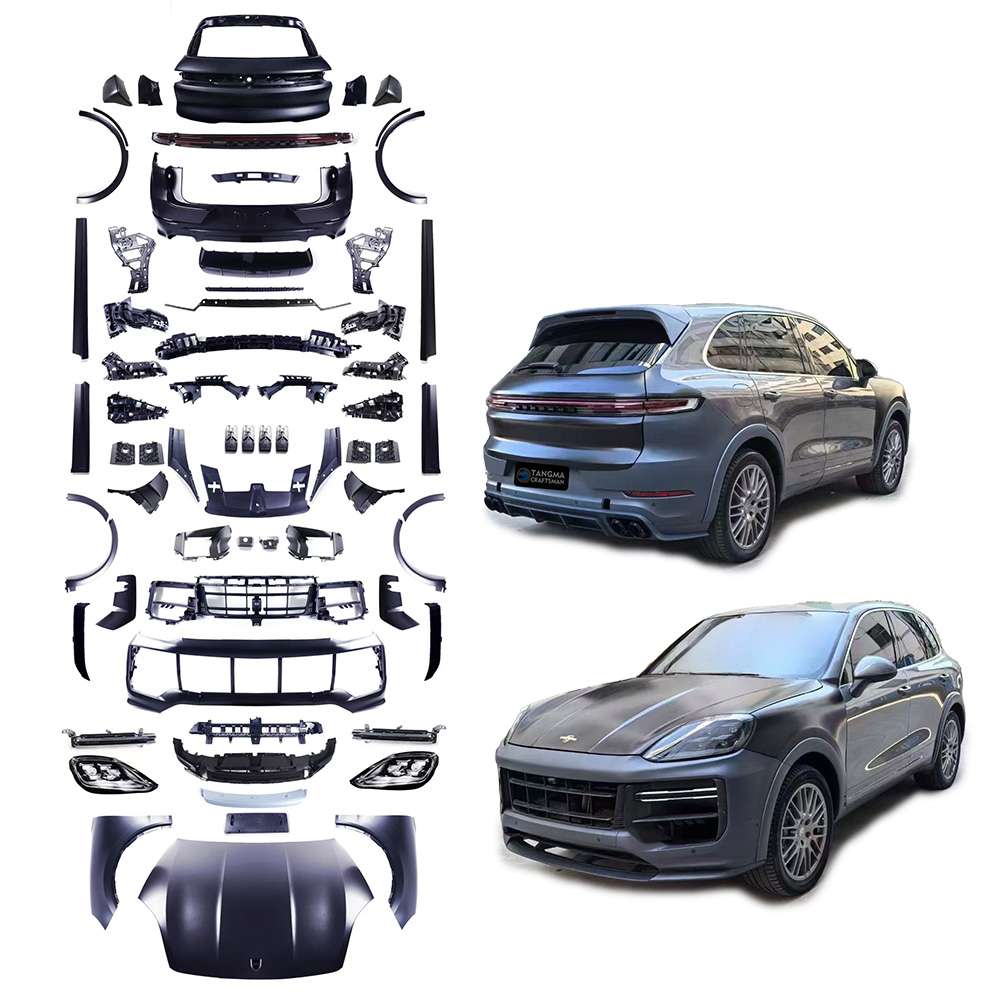 958.2 to 9Y0 Body Kit | Porsche Cayenne Turbo Style 2024 958.2 to 9Y0 Body Kit for Porsche Cayenne Turbo