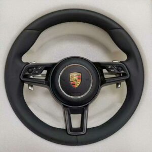 Porsche Carbon Fiber Steering Wheel for Cayenne Macan Panamera | TANGMA CRAFTSMAN