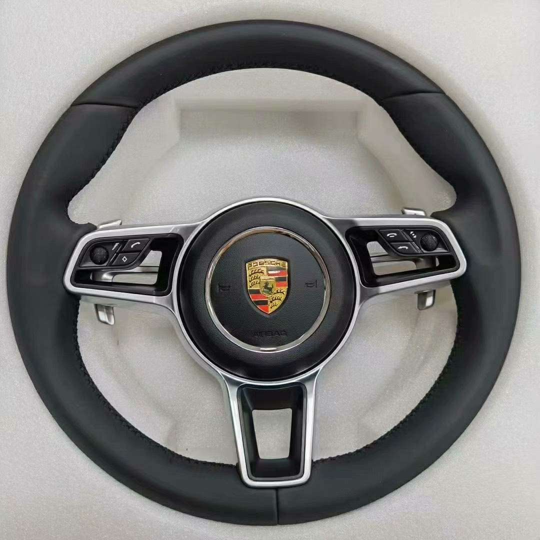 Porsche Carbon Fiber Steering Wheel for Cayenne Macan Panamera Porsche Carbon Fiber Steering Wheel for Cayenne Macan Panamera - Image 4