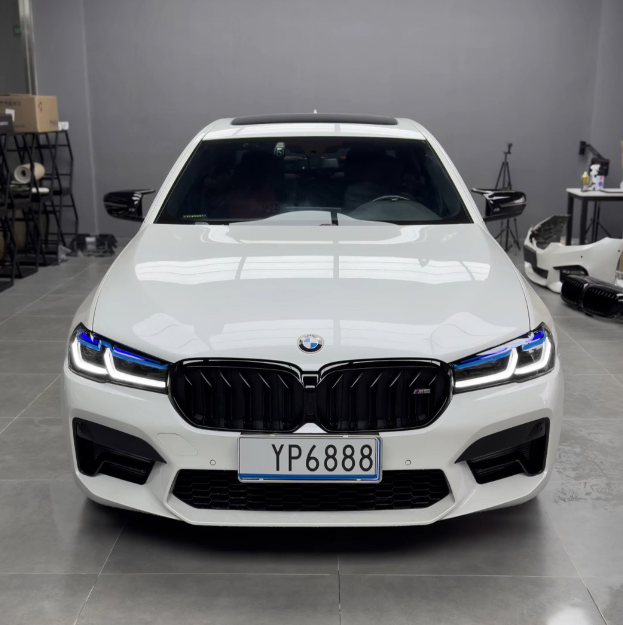 G30 LED Headlight Upgrade: M-Sport for BMW 5 Series 18-20 image 6 product detail