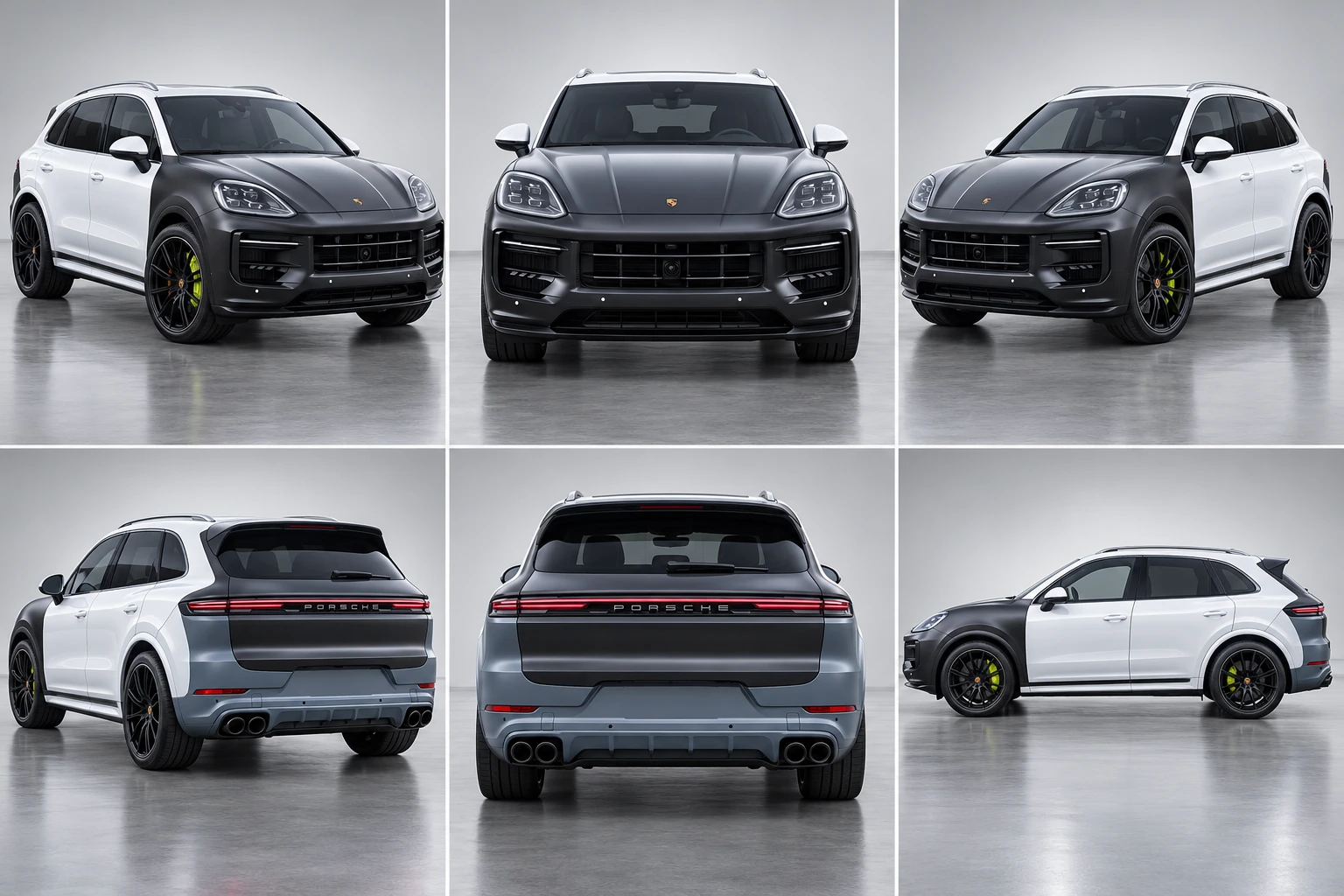 Porsche Cayenne 958.2 to 9y0 bodykit
