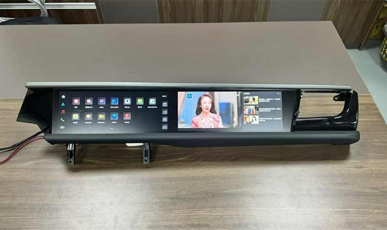 Porsche Macan Dual Screen Display CarPlay Navigation Unit image 1 product detail