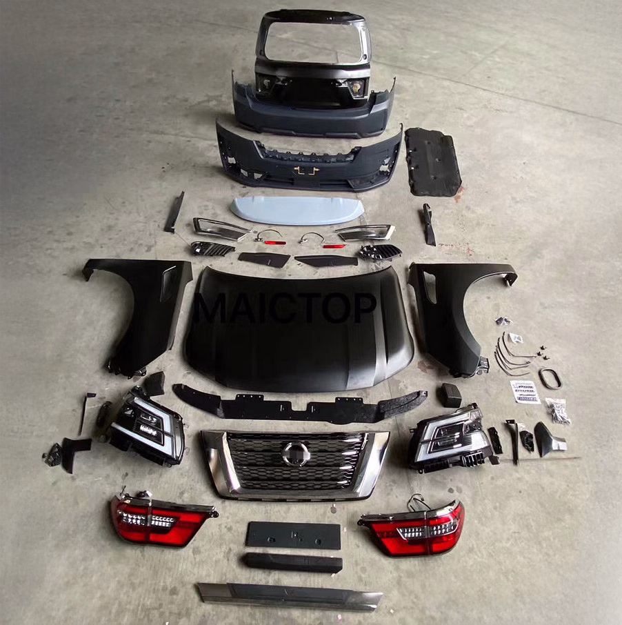 Patrol Y62 modified Black Hawk Body Kit – Facelift Upgrade Patrol Y62 modified Black Hawk Body Kit - Facelift Upgrade - Image 5