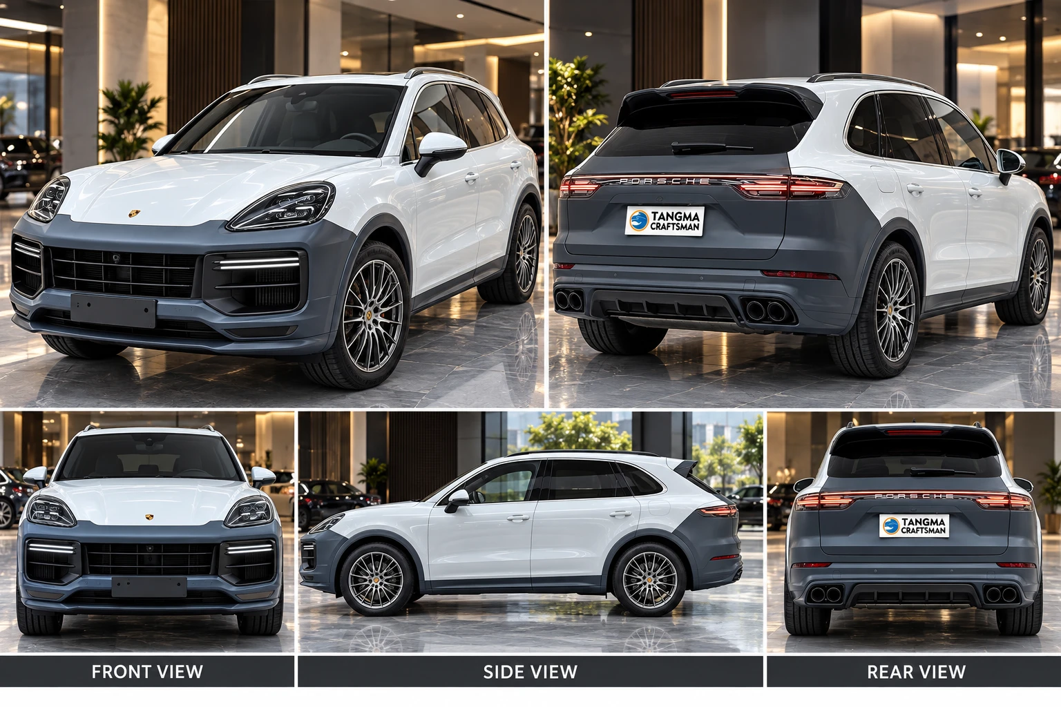 Porsche Cayenne modified