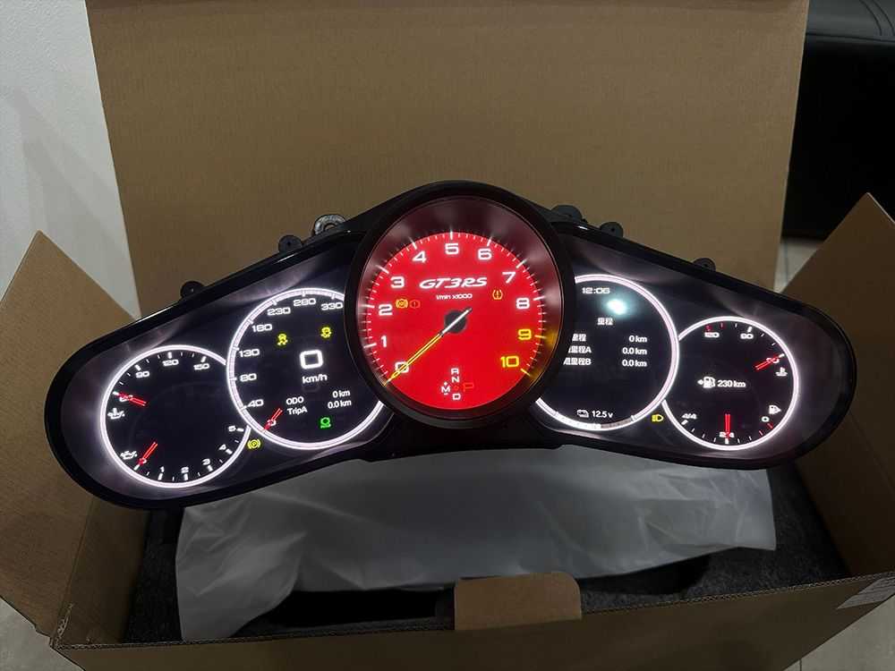 Porsche Cayenne 12.3 Inch LCD Dashboard Replacement Porsche Cayenne dashboard replacement! 12.3-inch Full HD LCD