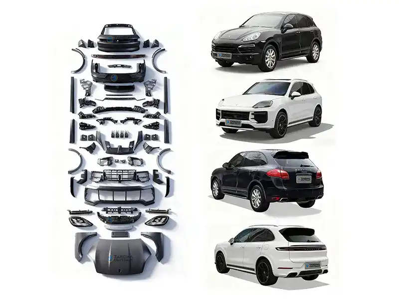 Porsche Cayenne 958 to 2024 Body Kit Conversion Porsche Cayenne modified 958 (2010-2018) → 2024 Style Widebody Conversion Kit