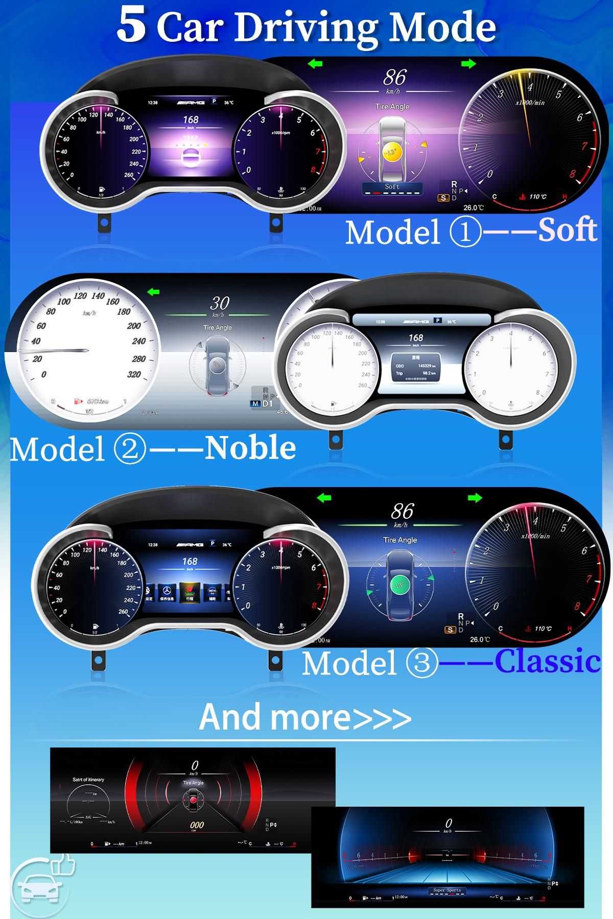 Mercedes-Benz GLA CLA 12.3 LCD Instrument Panel image 5 product detail