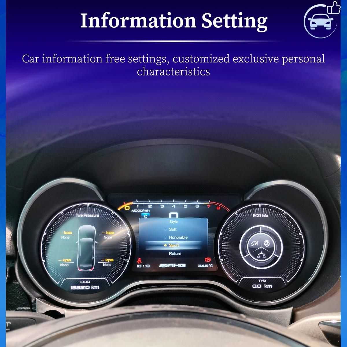 Mercedes-Benz GLA CLA 12.3 LCD Instrument Panel Mercedes-Benz GLA CLA 12.3 LCD Instrument Panel - Image 4