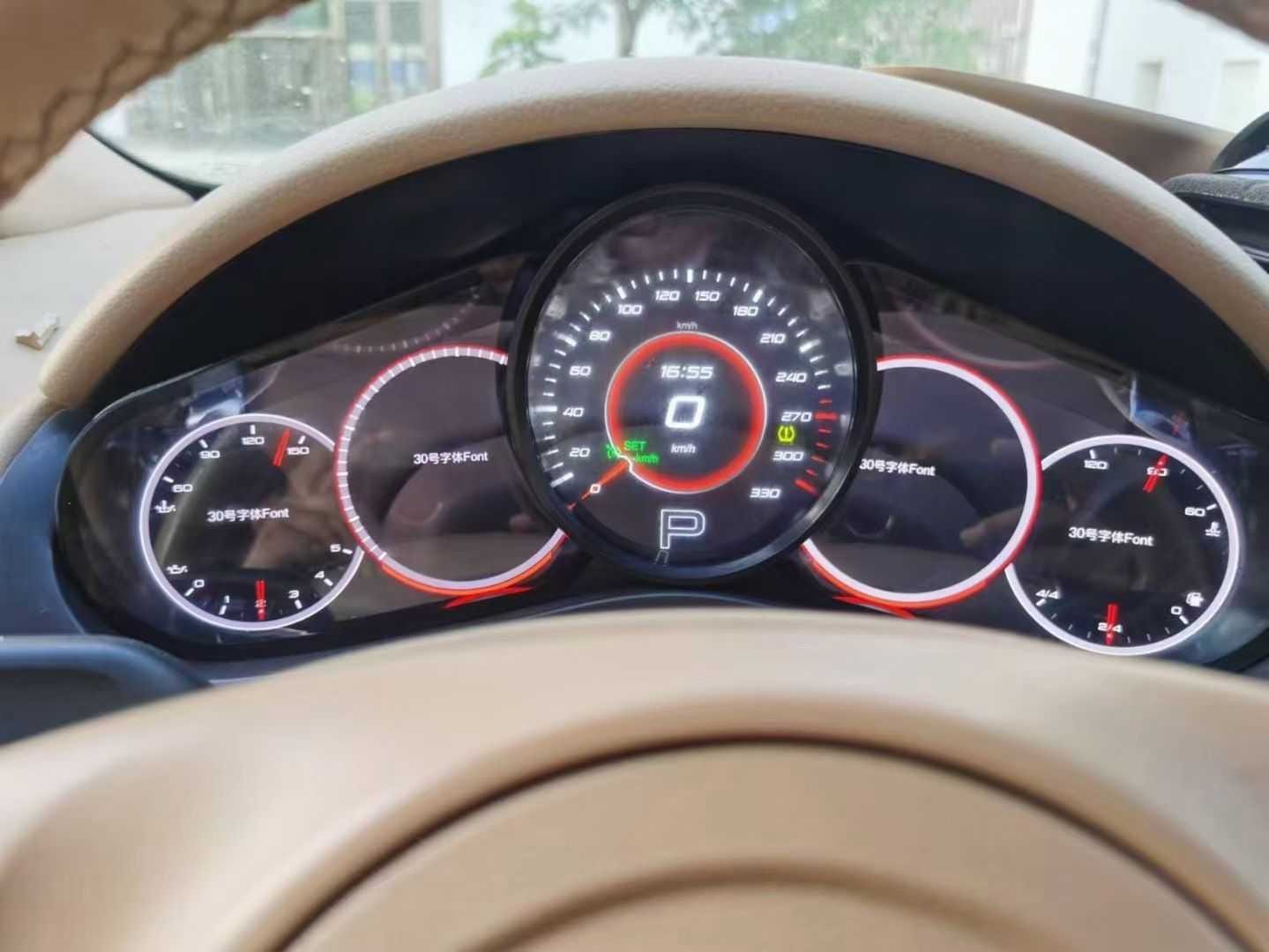 Porsche Cayenne 12.3 Inch Dashboard Replacement image 2 product detail