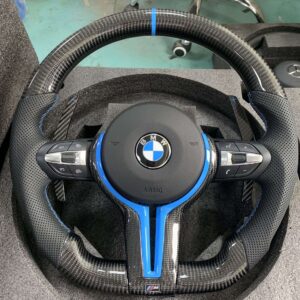 BMW M3 M6 Carbon Fiber Steering Wheel T-Shape (No Airbag) BMW M3 M6 Carbon Fiber Steering Wheel T-Shape (No Airbag) | TANGMA CRAFTSMAN