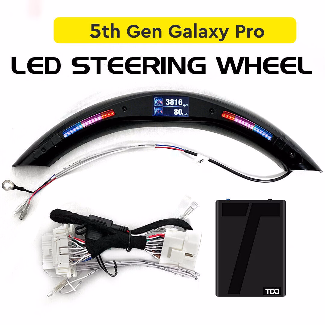 LED Carbon Fiber Steering Wheel for BMW Benz Audi VW LED Carbon Fiber Steering Wheel for BMW Benz Audi VW - Image 3