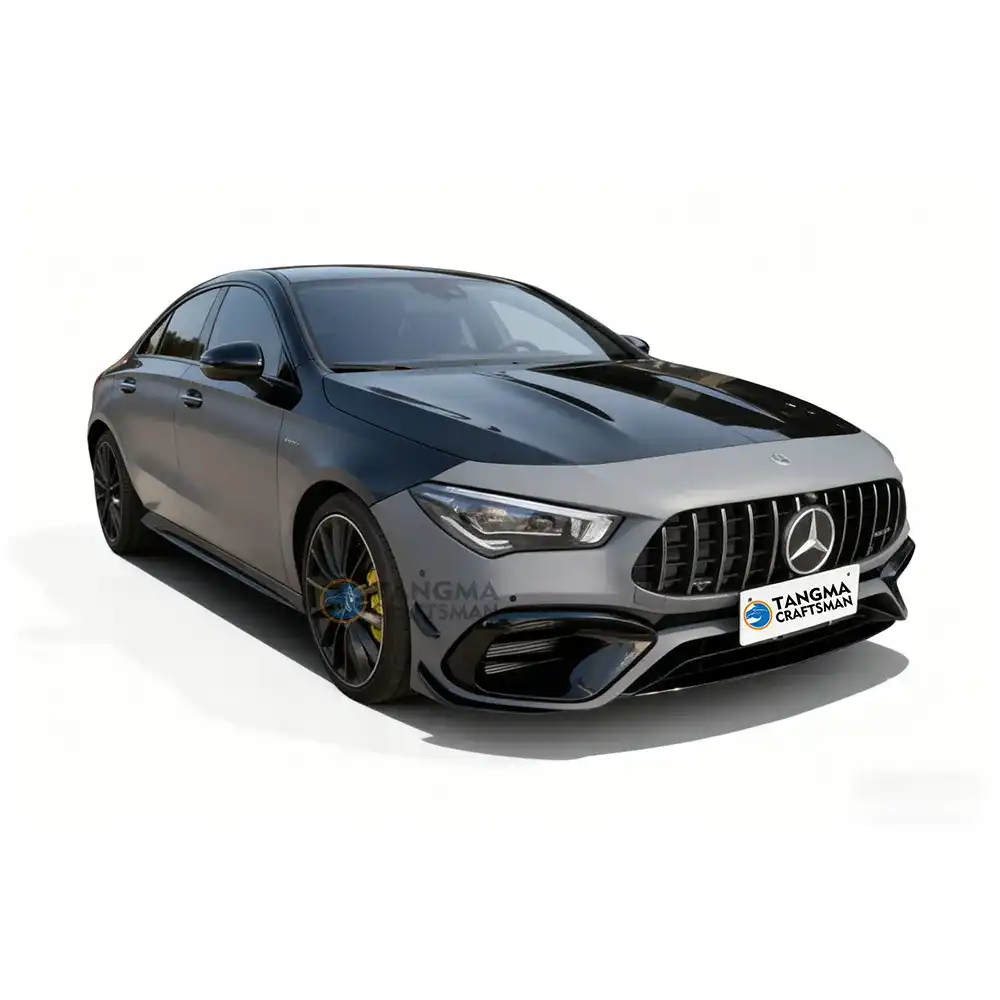 Benz CLA modified: 45 to 45s AMG Body Kit 3D Scan Fit Benz CLA modified 45 upgraded 45s AMG body