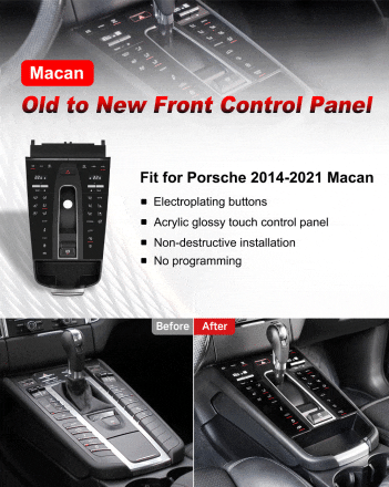 Macan Touch Panel Upgrade | 2014-2021 Center Console Panel image 1 product detail