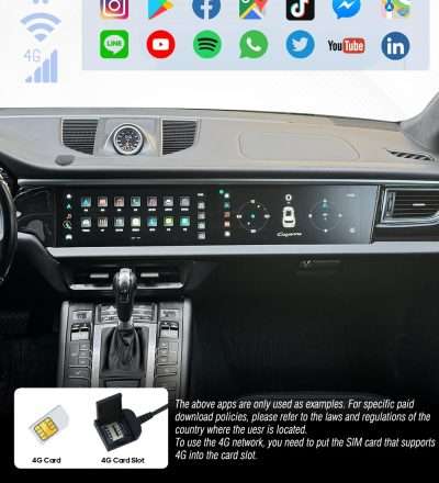 Porsche Macan Dual Screen Navigation Display 2014-2017 image 10 product detail