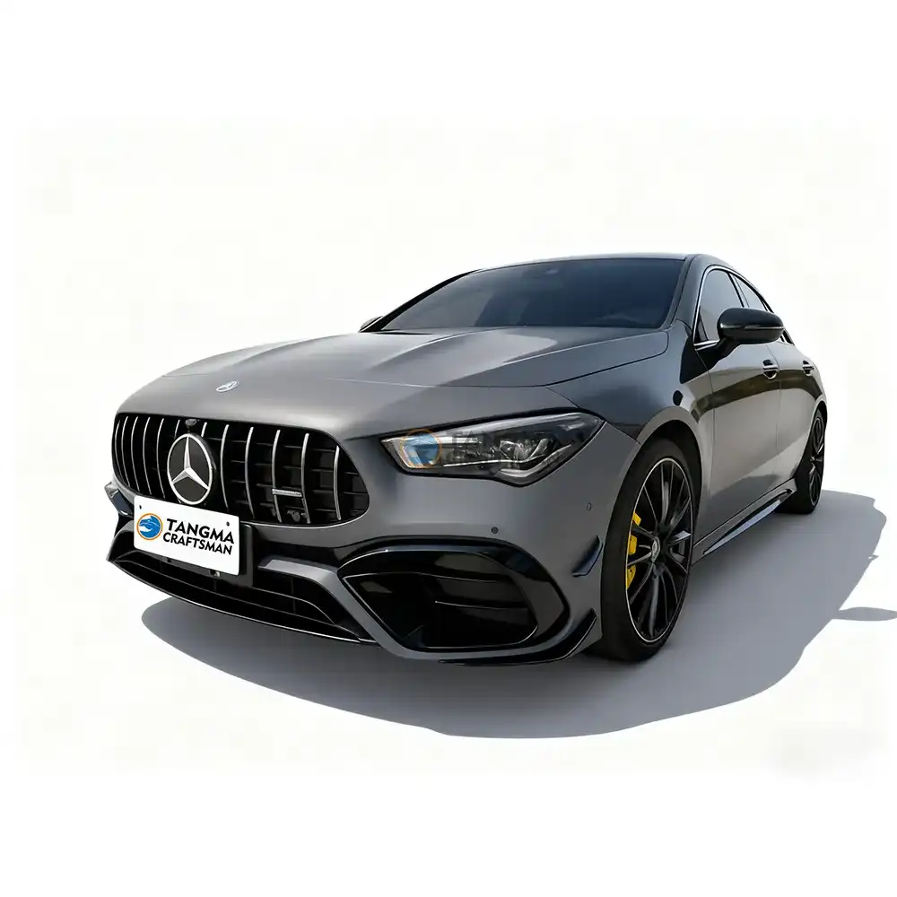 Benz CLA modified: 45 to 45s AMG Body Kit 3D Scan Fit Benz CLA modified 45 upgraded 45s AMG body