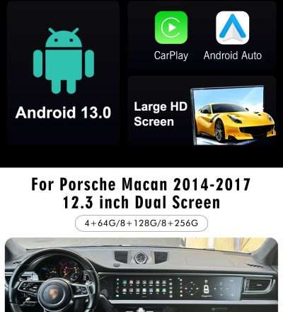 Porsche Macan Dual Screen Navigation Display 2014-2017 image 3 product detail
