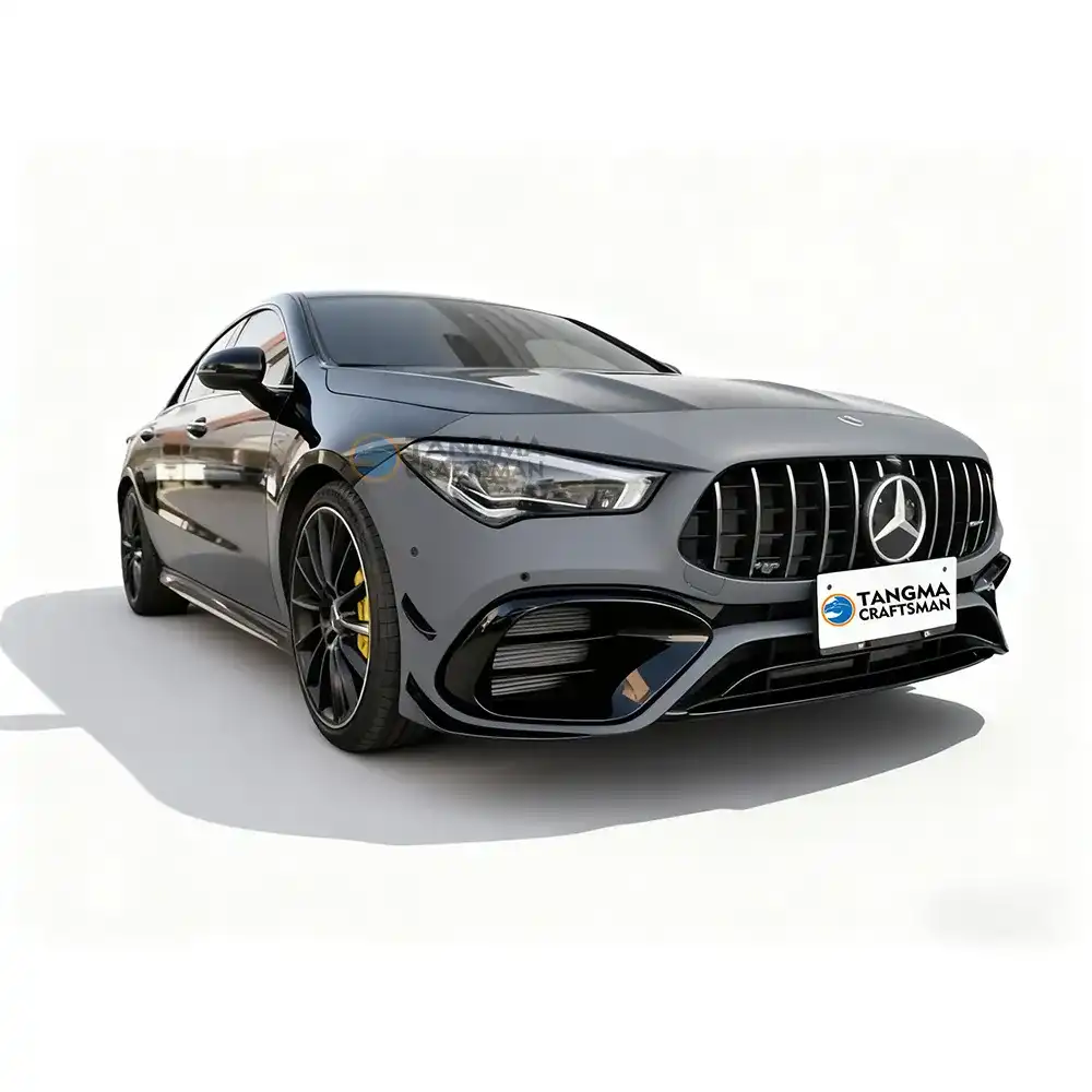 Benz CLA modified: 45 to 45s AMG Body Kit 3D Scan Fit Benz CLA modified 45 upgraded 45s AMG body