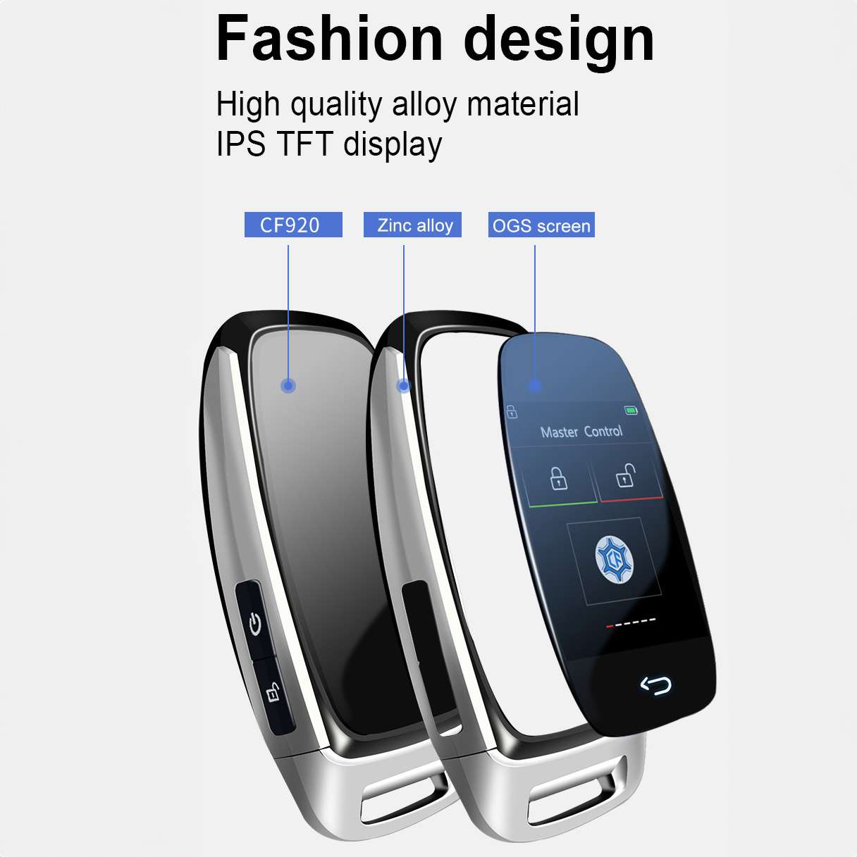 Audi LCD Smart Touch Key: Keyless Entry Upgrade for Audi image 5 product detail