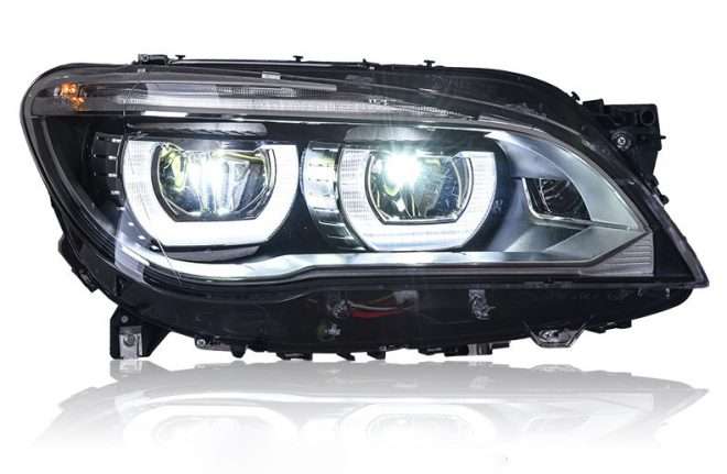 BMW F01 F02 M5 Style LED Headlights – 09-15 7 Series image 3 product detail