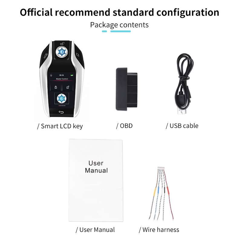BMW LCD Smart Touch Key: Keyless Entry Upgrade for BMW image 7 product detail