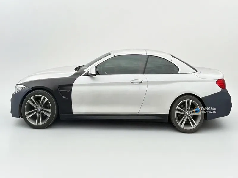 BMW 3 Series F32 F36 to 2024 M4 Style Body Kit BMW 3 Series modified M4 old