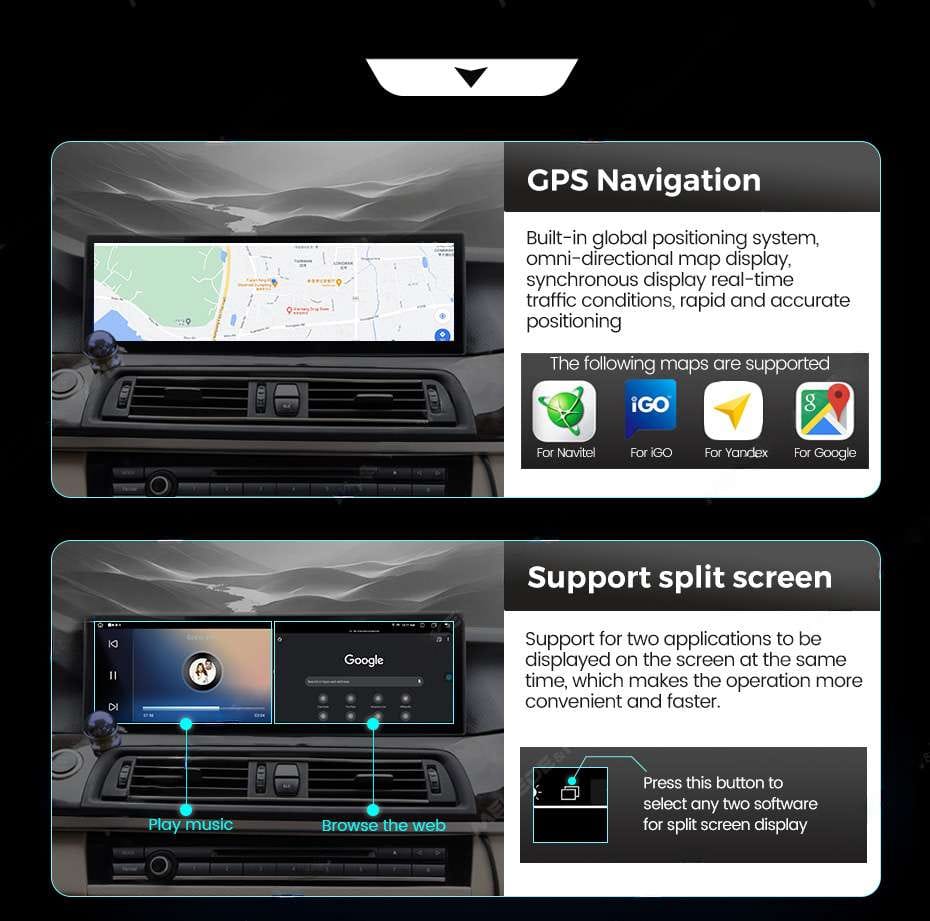BMW X5 E70 X6 E71 Android Car Multimedia Screen image 8 product detail