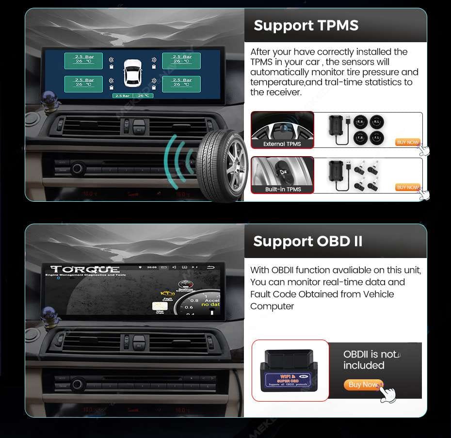 BMW X5 E70 X6 E71 Android Car Multimedia Screen image 9 product detail
