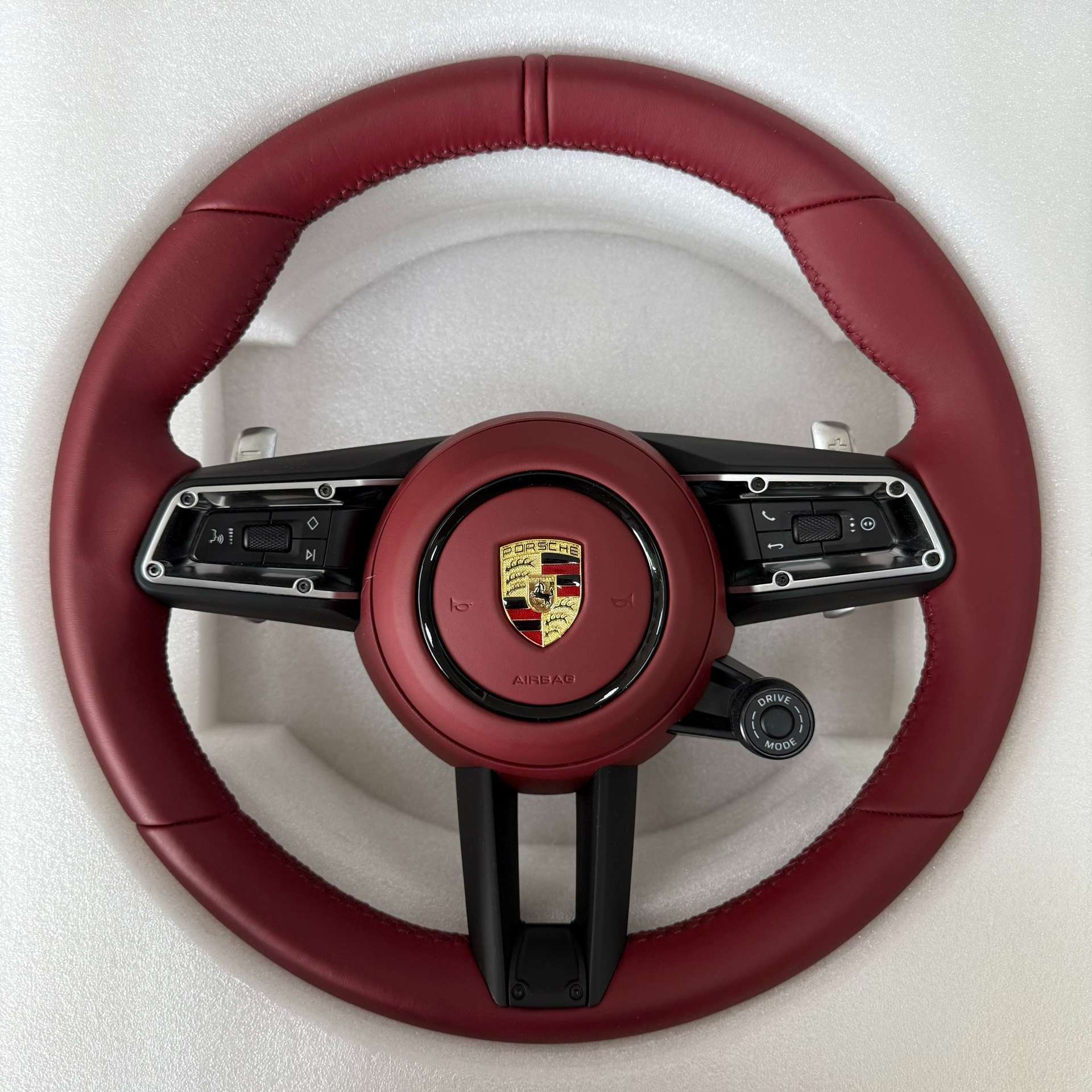 Porsche Carbon Fiber Steering Wheel for Cayenne Macan Panamera image 1 product detail