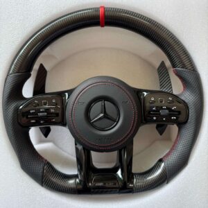 Mercedes-Benz Carbon Fiber Steering Wheel Upgrade Mercedes-Benz AMG carbon fiber steering wheel full function
