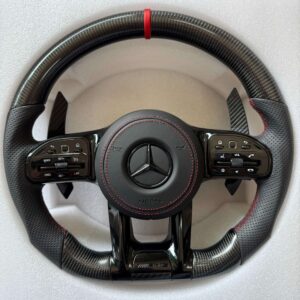 Mercedes-Benz Carbon Fiber Steering Wheel Upgrade Mercedes-Benz Carbon Fiber Steering Wheel Upgrade | TANGMA CRAFTSMAN