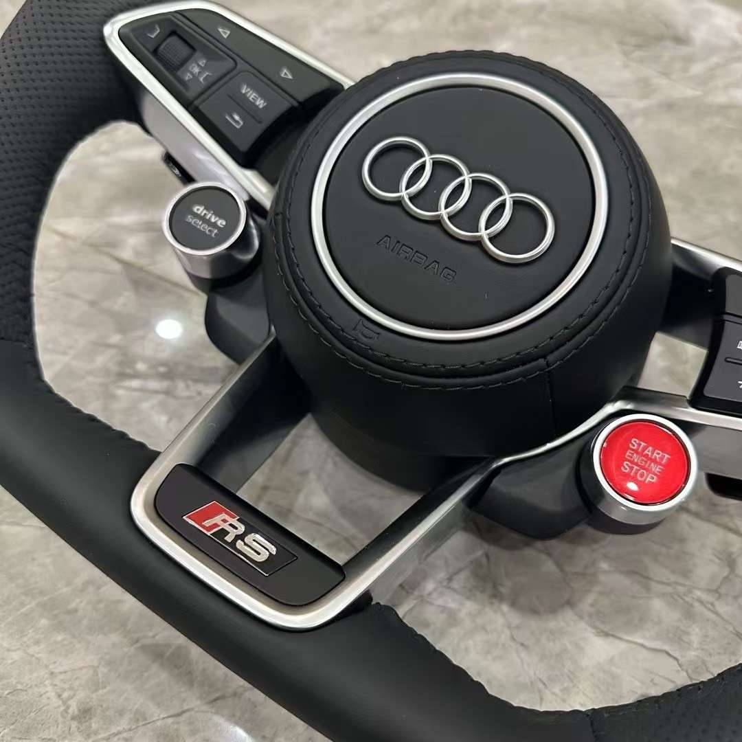 Audi Carbon Fiber Steering Wheel with Drive Select image 1 product detail