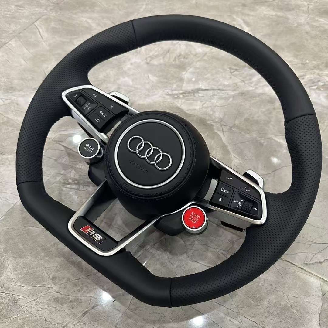 Audi Carbon Fiber Steering Wheel with Drive Select Audi Carbon Fiber Steering Wheel with Drive Select - Image 4