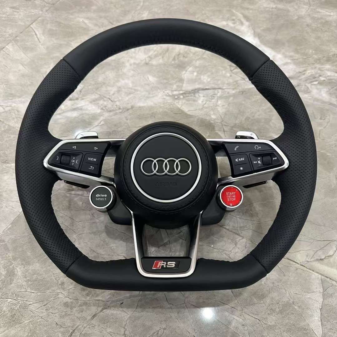 Audi Carbon Fiber Steering Wheel with Drive Select Audi Carbon Fiber Steering Wheel with Drive Select - Image 5