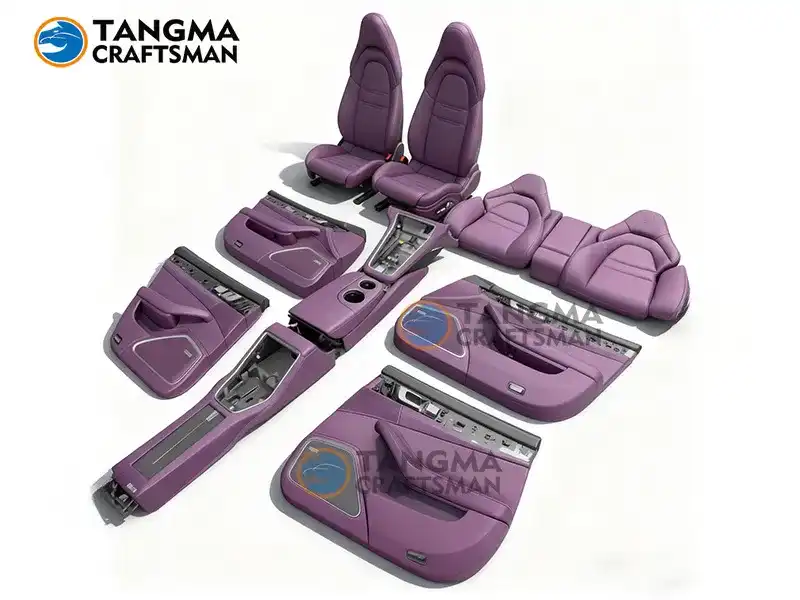 Porsche Panamera Nappa Leather Interior Update Kit Porsche Panamera interior update (2010-2024) kit