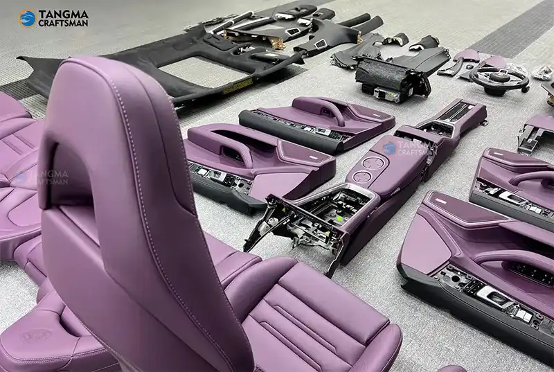 Porsche Panamera Nappa Leather Interior Update Kit Porsche Panamera interior update (2010-2024) kit