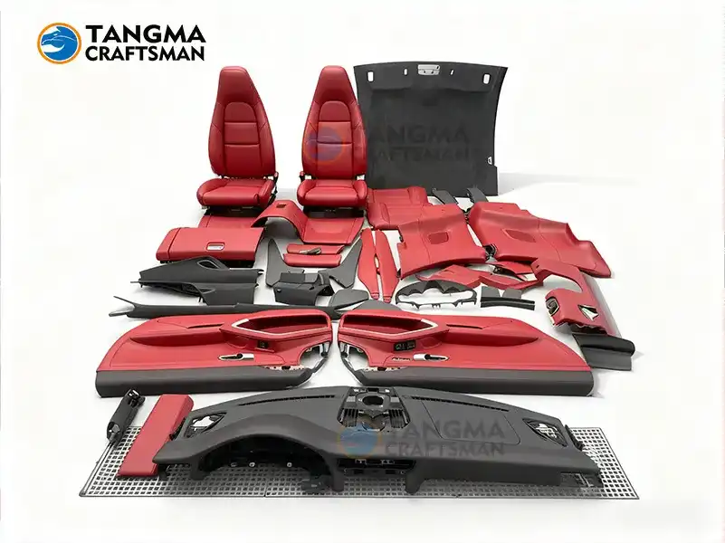 Porsche 911 Leather Interior Upgrade Kit Porsche 911 interior modification revolutionary kit