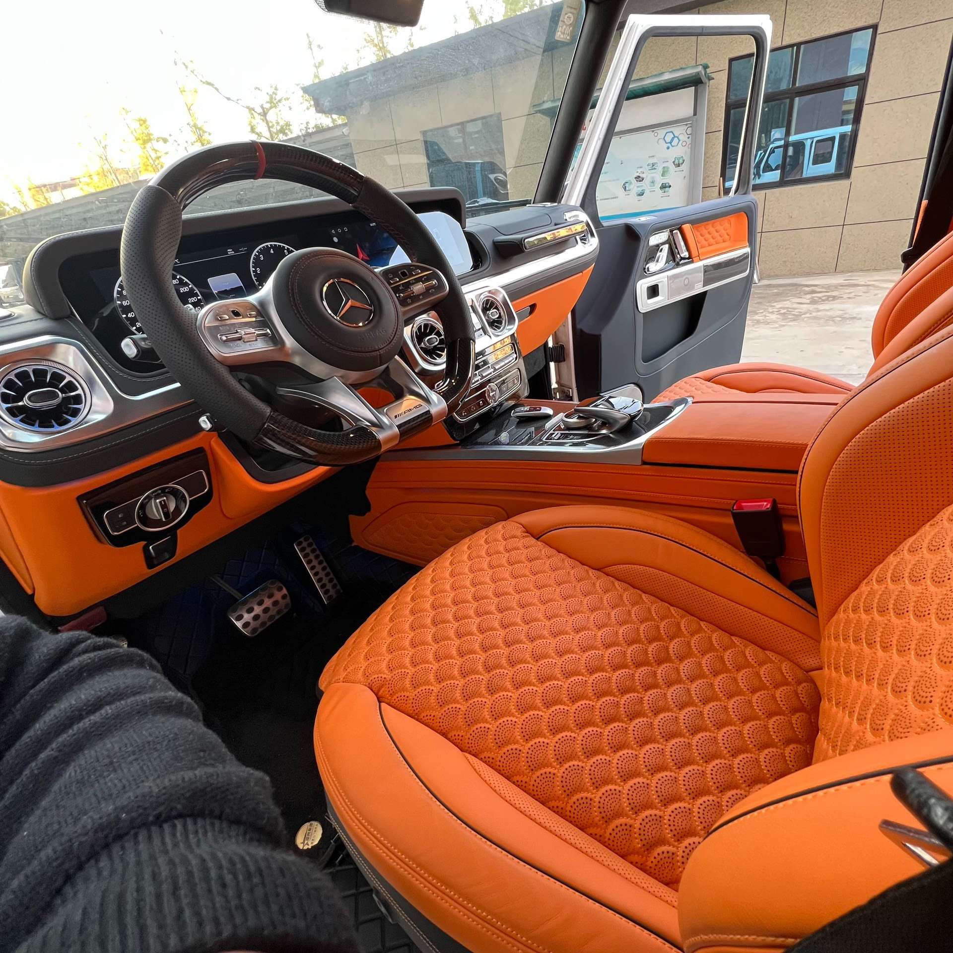 Mercedes G63 G900 Carbon Fiber Leather Interior Kit image 1 product detail