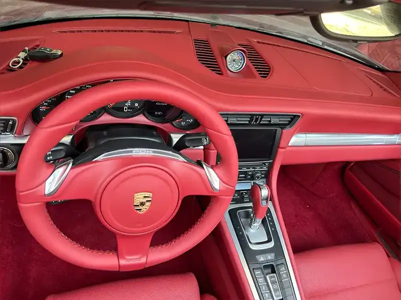 Porsche 911 Leather Interior Upgrade Kit Porsche 911 interior modification revolutionary kit