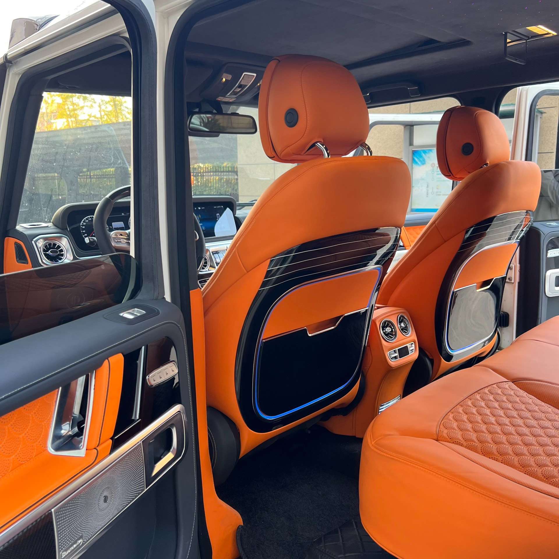 Mercedes G63 G900 Carbon Fiber Leather Interior Kit image 2 product detail
