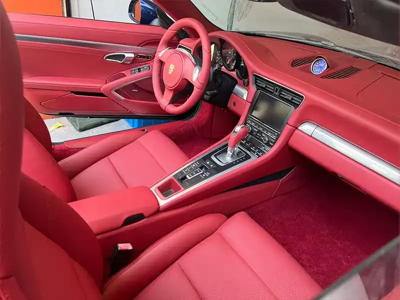 Porsche 911 Leather Interior Upgrade Kit Porsche 911 interior modification revolutionary kit