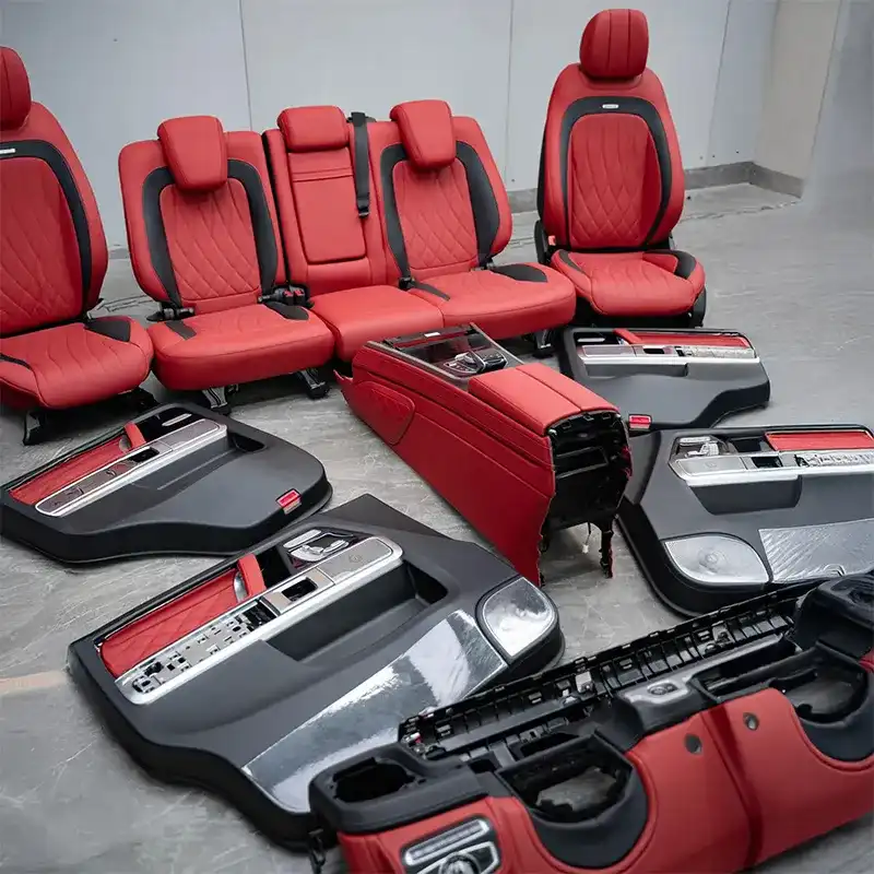 Mercedes G450 G460 G500 G900 Custom Leather Interior Kit Benz G450/G460/G500 interior modification G900 exclusive related upgrade