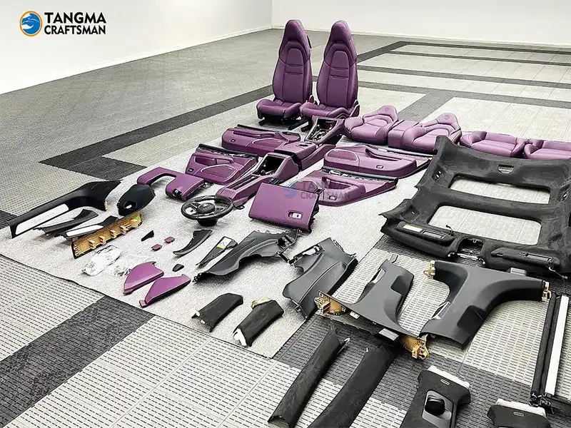Porsche Panamera Nappa Leather Interior Update Kit Porsche Panamera interior update (2010-2024) kit