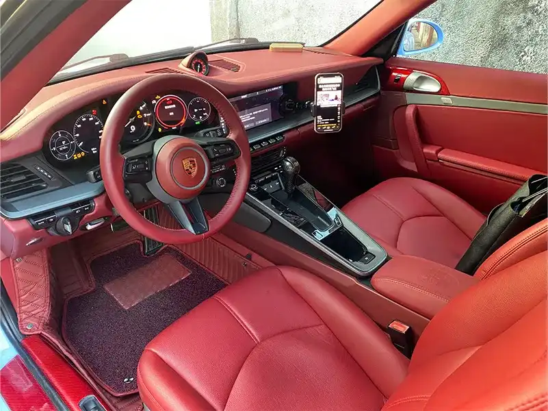 Porsche 911 Leather Interior Upgrade Kit Porsche 911 interior modification revolutionary kit