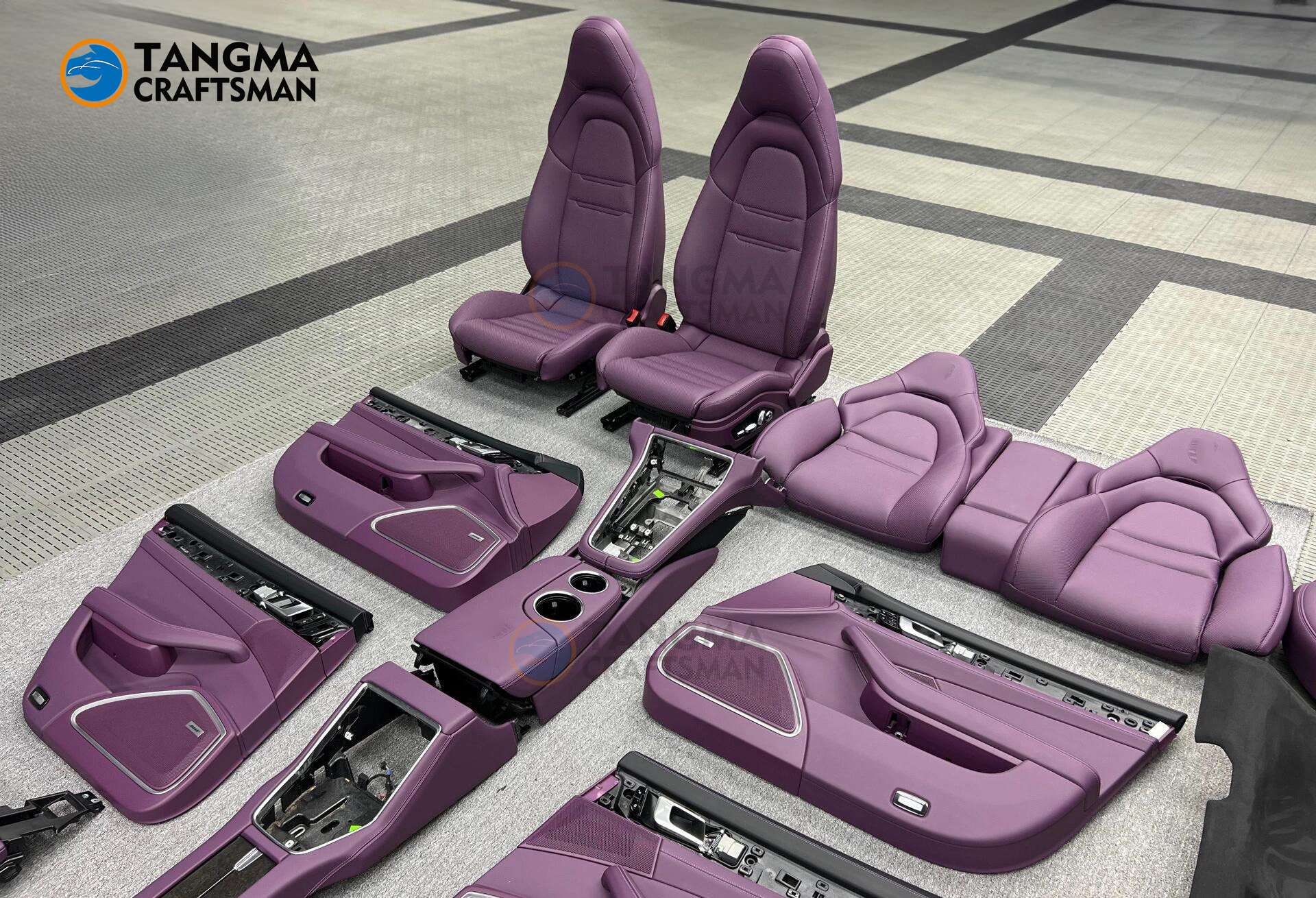 Porsche Panamera Nappa Leather Interior Update Kit image 3 product detail