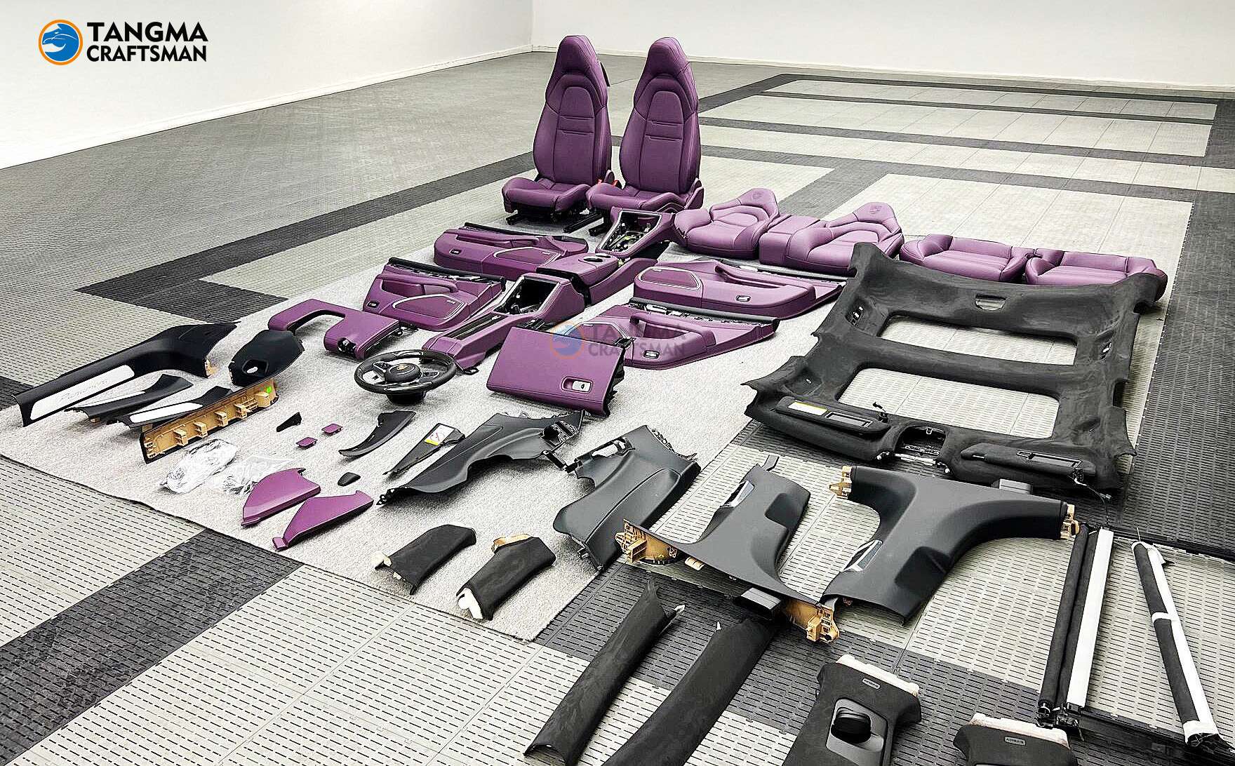 Porsche Panamera Nappa Leather Interior Update Kit image 4 product detail