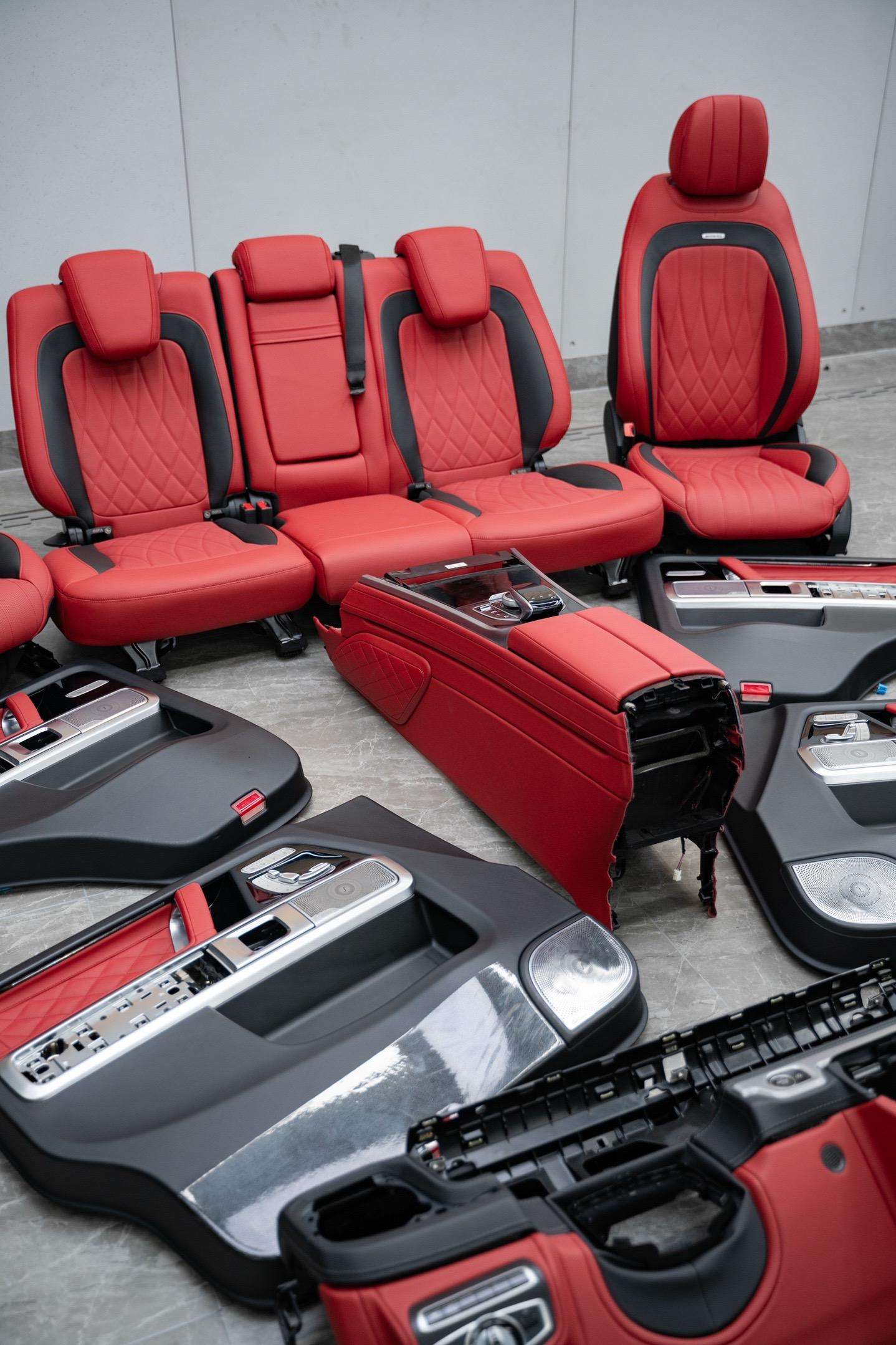 Mercedes G450 G460 G500 G900 Custom Leather Interior Kit image 1 product detail
