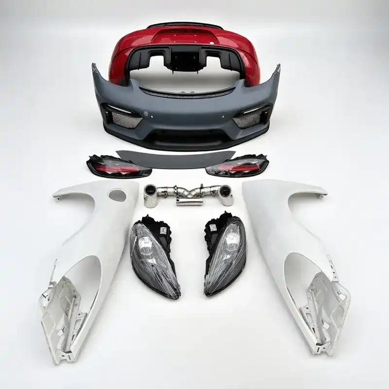 Porsche 718 GT4 Carbon Fiber Body Kit Porsche 718 GT4 body kit Wild Upgrade